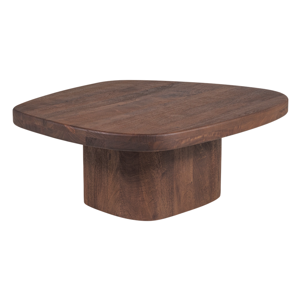 NODU TABLE DE BASSE BOIS DE MANGO BRUN [fsc]