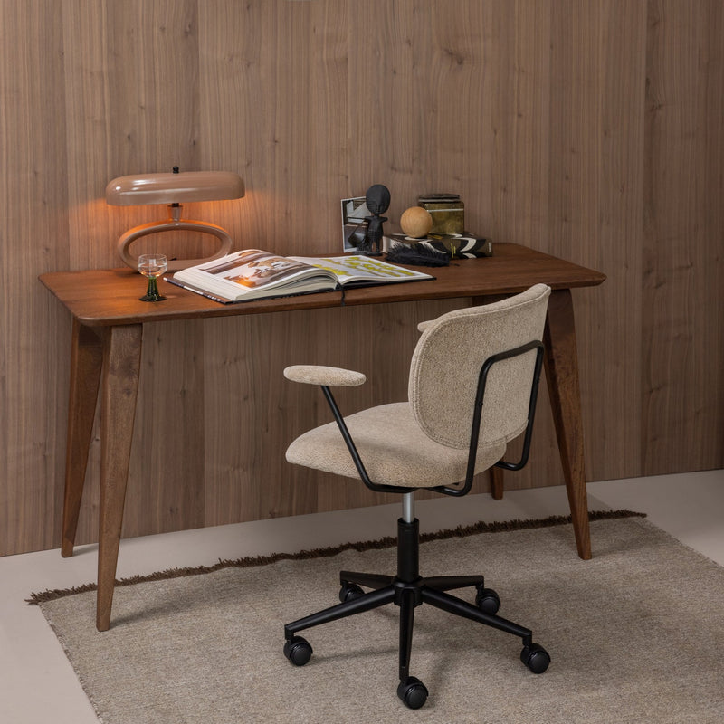 RUBO BUREAU BOIS DE MANGUIER BRUN [fsc]