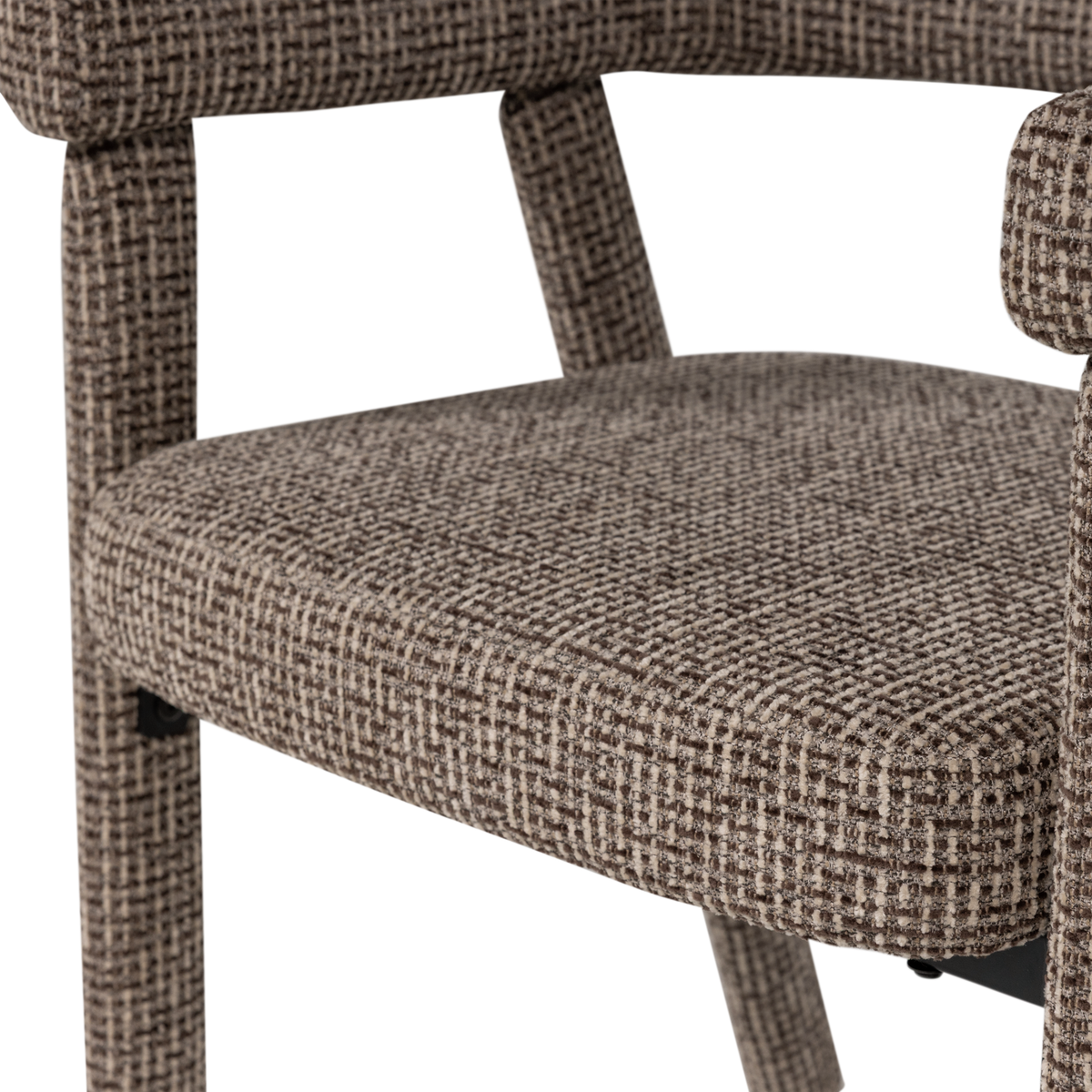 SEDO CHAISE SALLE MANGER ACCOUDOIR BRUN - SET DE 2 [fsc]