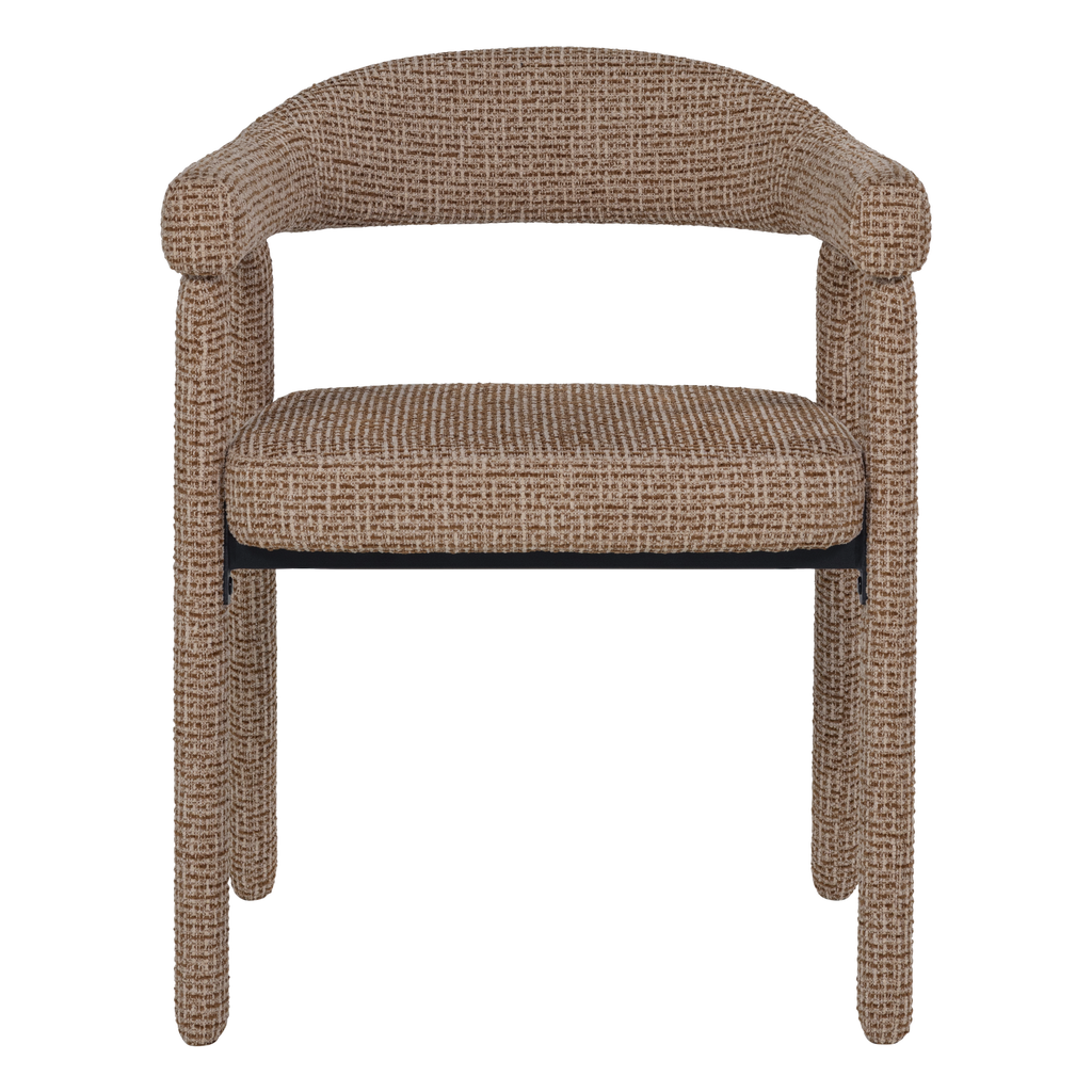 SEDO CHAISE SALLE MANGER ACCOUDOIR BRUN CLAIR - SET 2 [fsc]