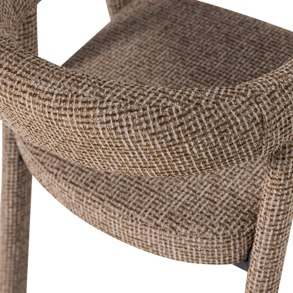 SEDO CHAISE SALLE MANGER ACCOUDOIR BRUN CLAIR - SET 2 [fsc]