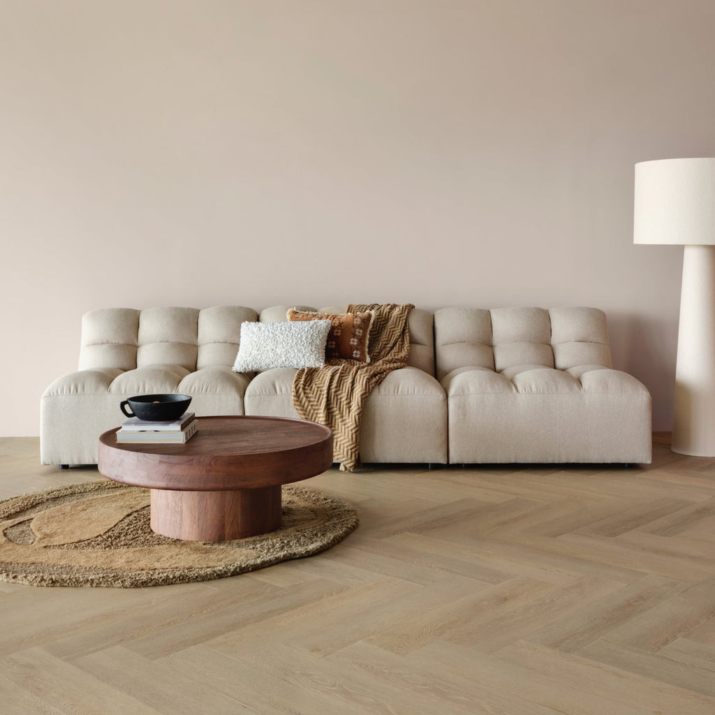 ORVI TAPIS LAINE/POLYESTER BRUN O160 CM