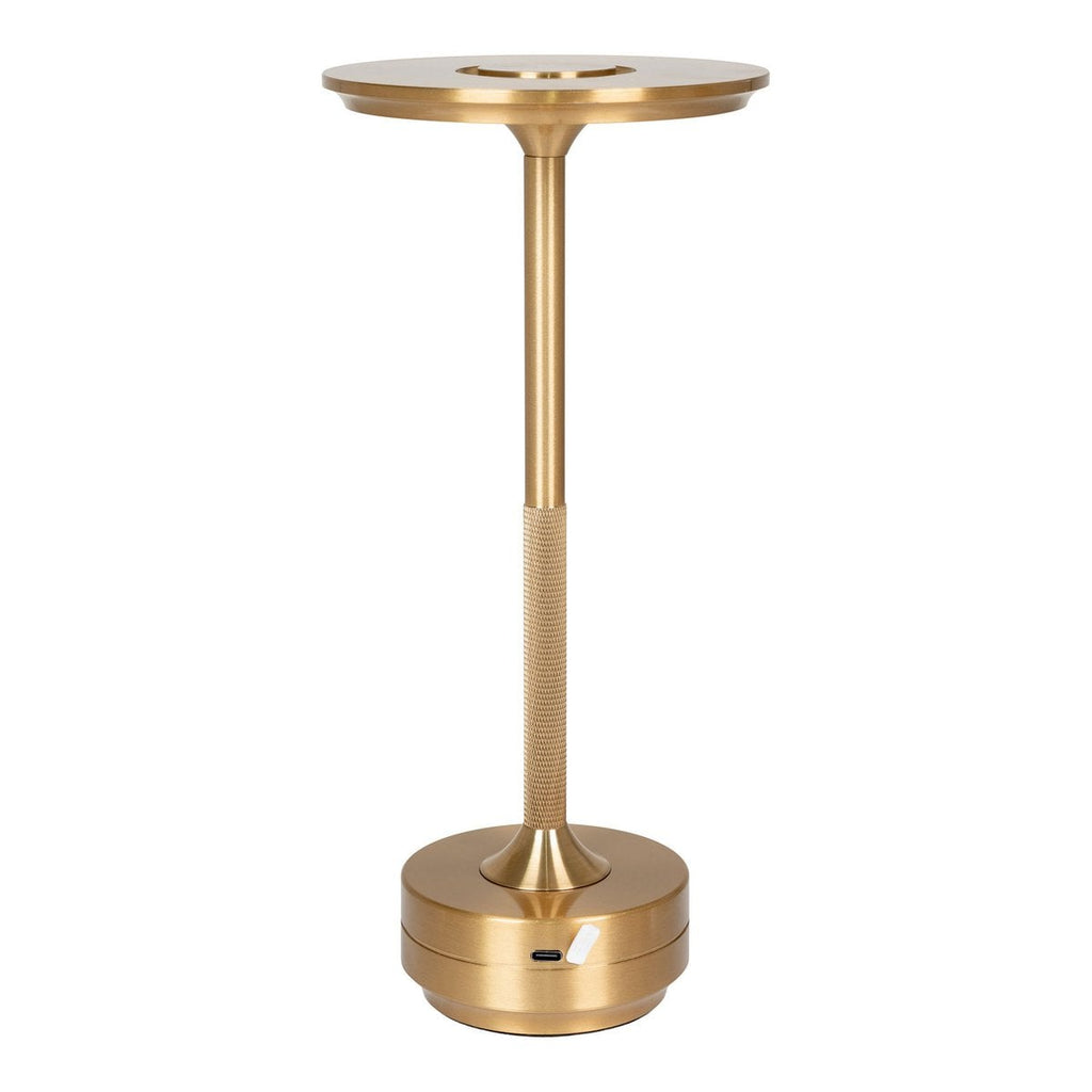 Lampe de Table LED Lyneham - Laiton, 13x13x28,5 cm