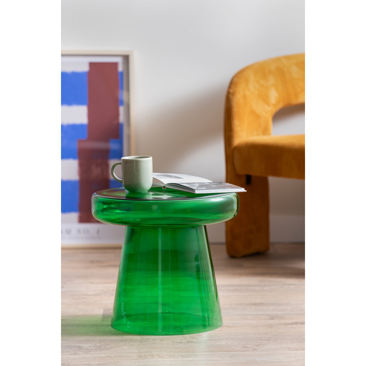 Simplicité de la table d'appoint
