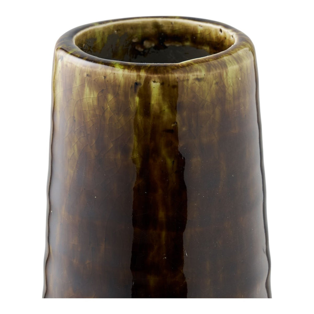 Vase en céramique – Marron élancé