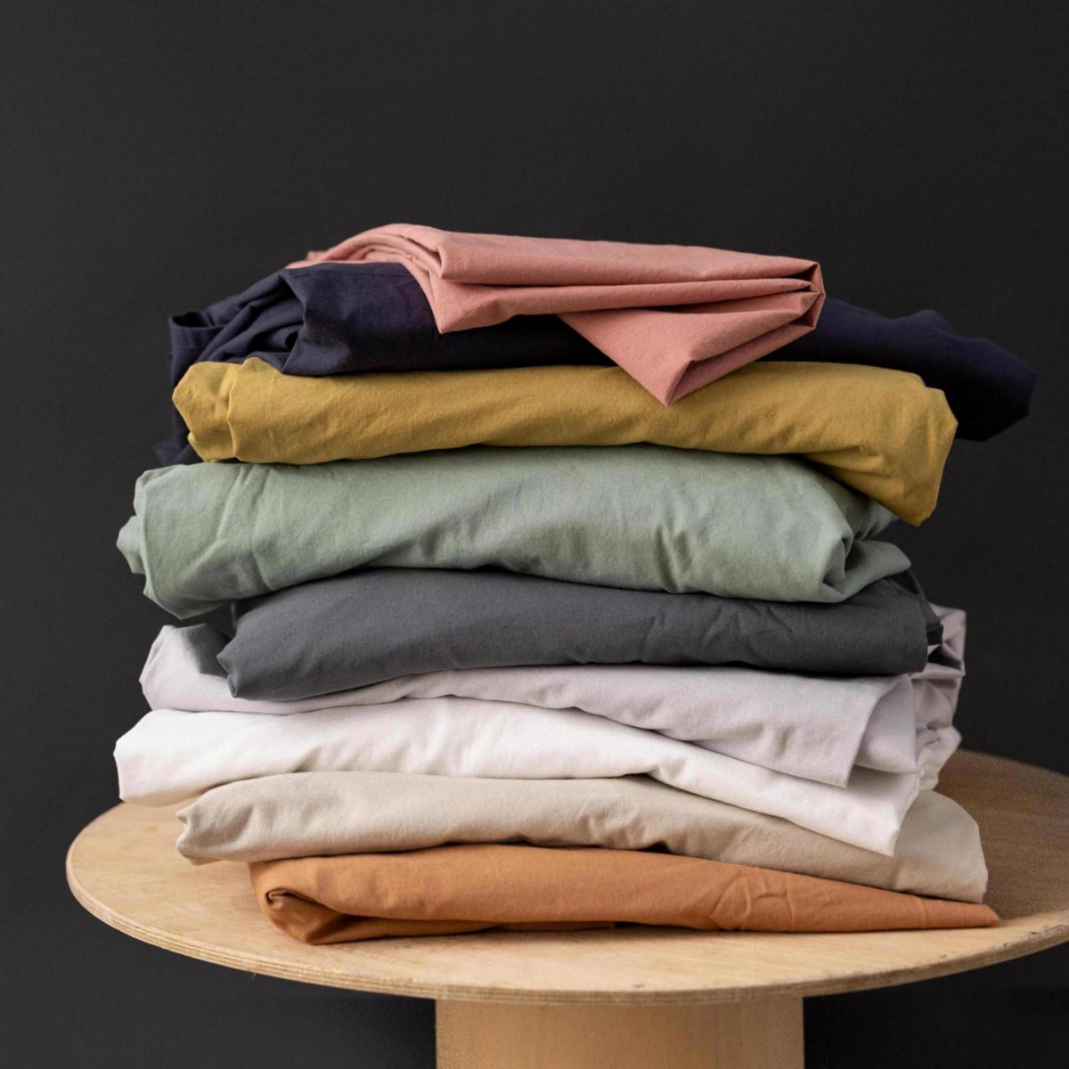 Calita Gold Coton lavé Housse d’édredon 85 × 200 cm