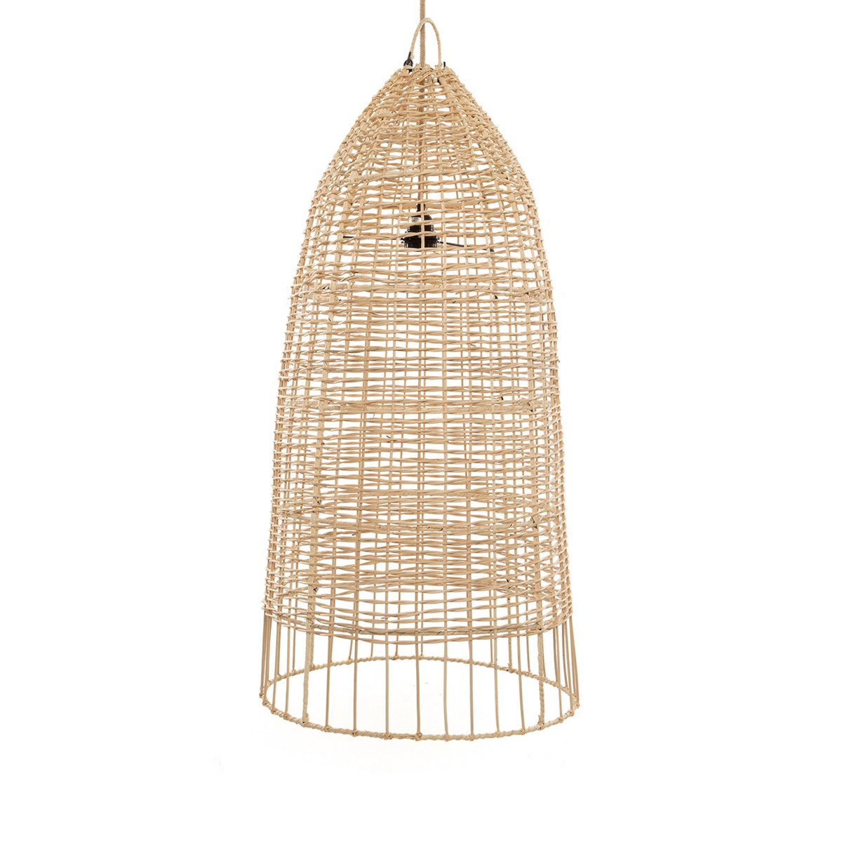 Suspension en rotin Elba – Naturel – L | Bazar Bizar