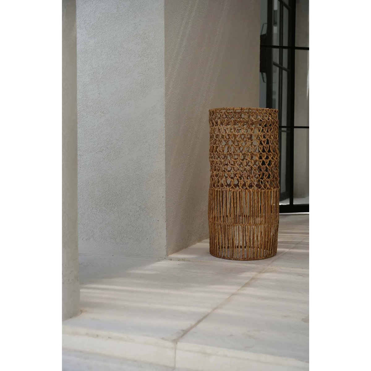 Suspension en feuille de bananier Takuhanki – Naturel – L | Bazar Bizar