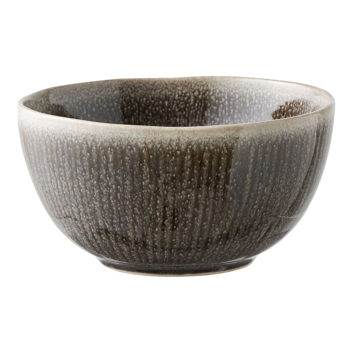 Bol Viola, céramique, gris, ø14,5x7 cm, lot de 4