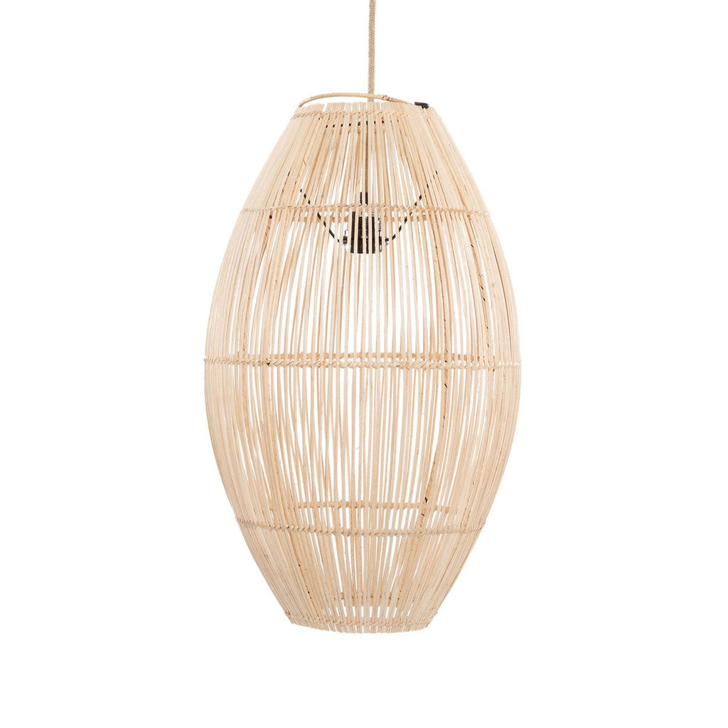 Suspension en rotin Zuri – Naturel – L | Bazar Bizar