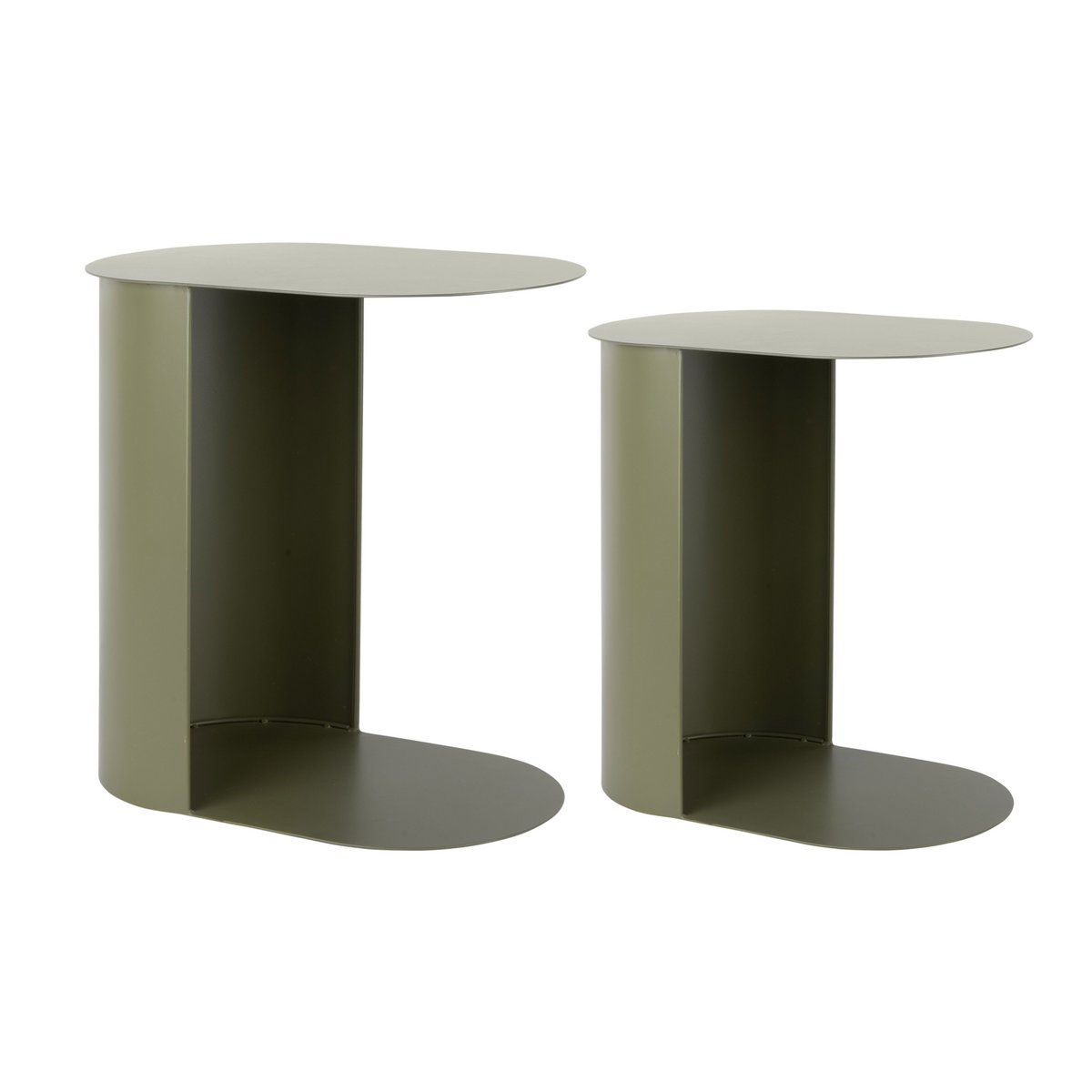Ensemble de tables d'appoint Riqueza Ovale