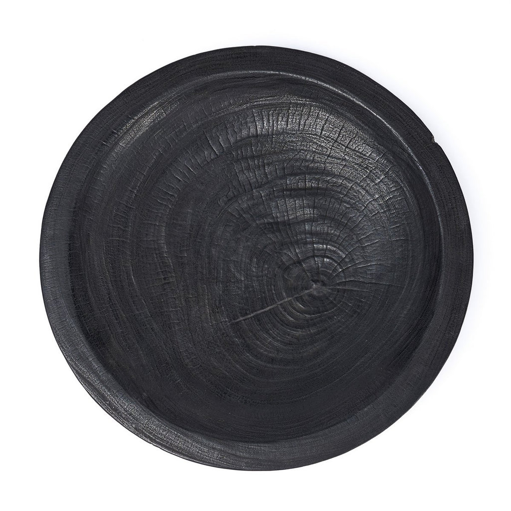 Bol décoratif en bois massif Bowlzilla – Noir – XL | Bazar Bizar