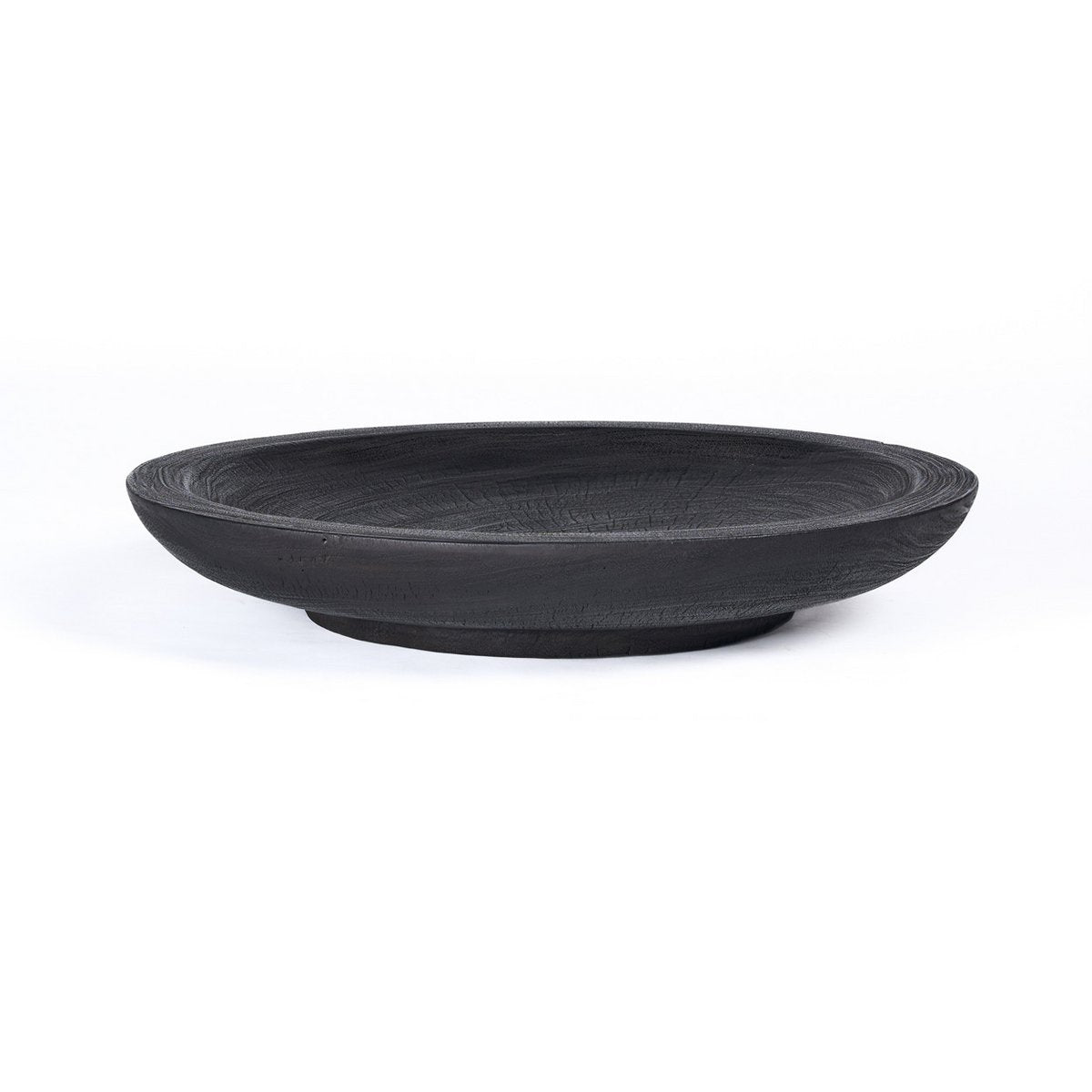 Bol décoratif en bois massif Bowlzilla – Noir – XL | Bazar Bizar