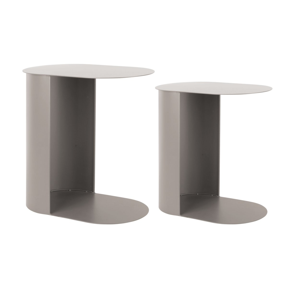 Ensemble de tables d'appoint Riqueza Ovale