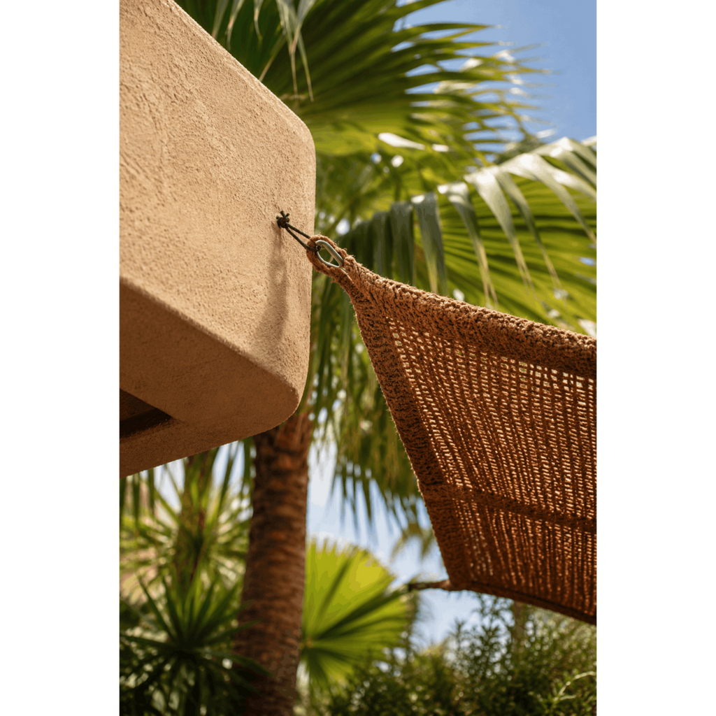 Voile d’ombrage rectangulaire en fibre de coco The Coco Shade – Naturel – 500×300cm | Bazar Bizar