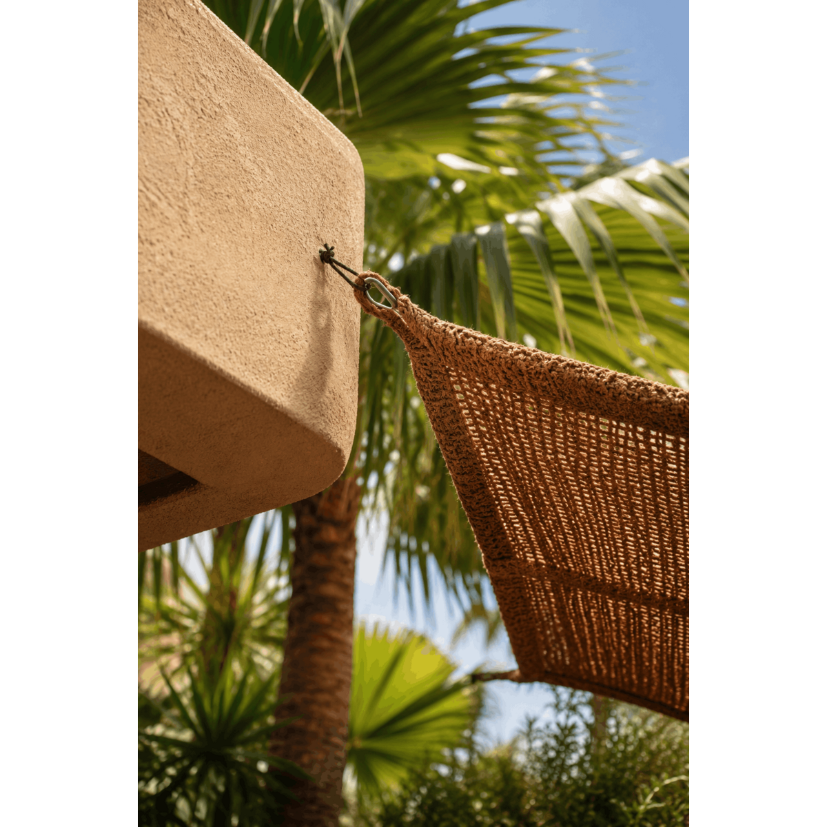 Voile d’ombrage rectangulaire en fibre de coco The Coco Shade – Naturel – 500×300cm | Bazar Bizar