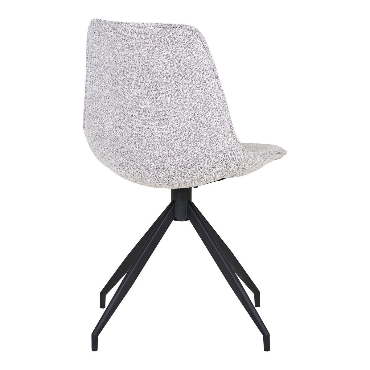 Chaise de salle à manger Monaco – Bouclé sable (lot de 2)