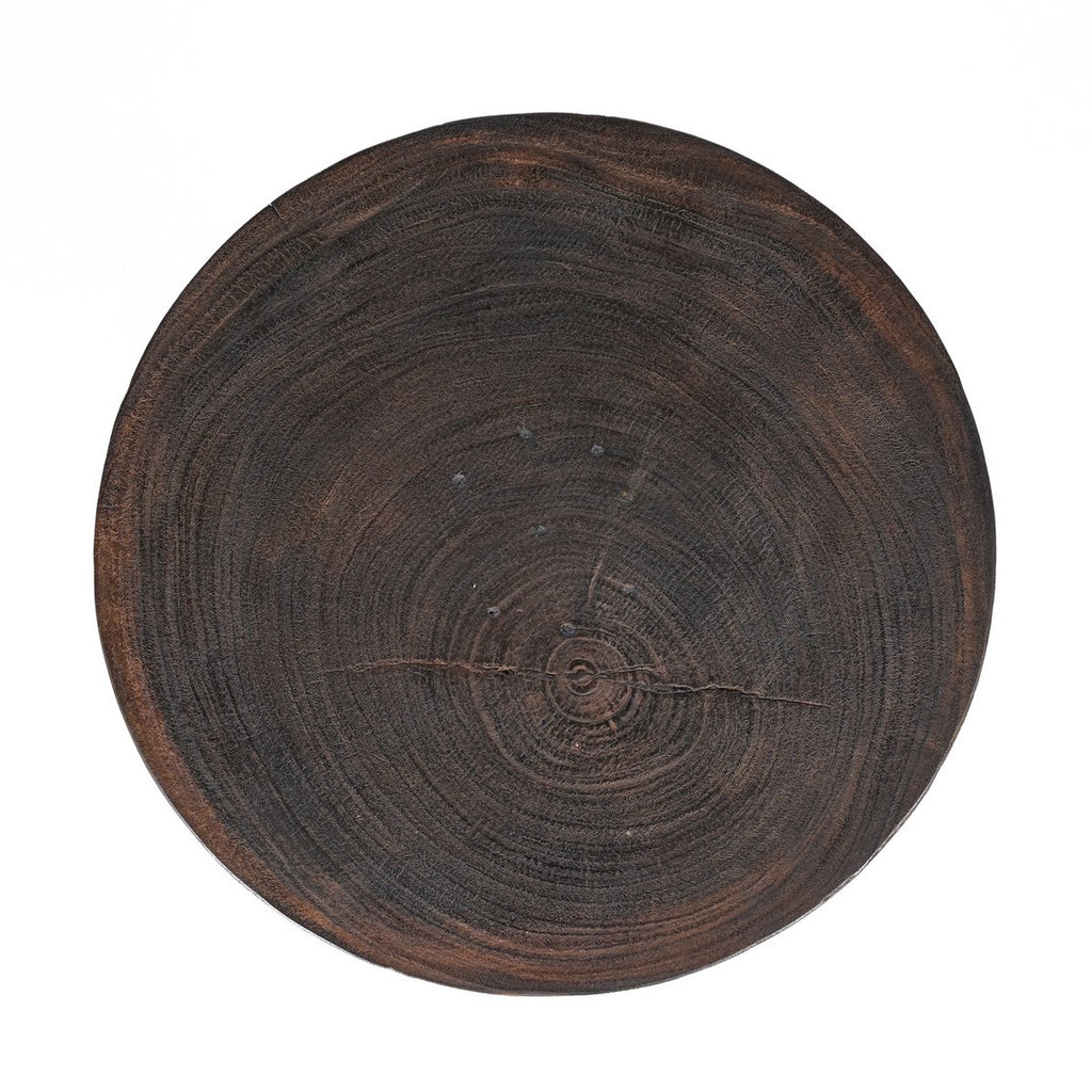 Table d’appoint cône Cone Alone – Noyer foncé | Bazar Bizar