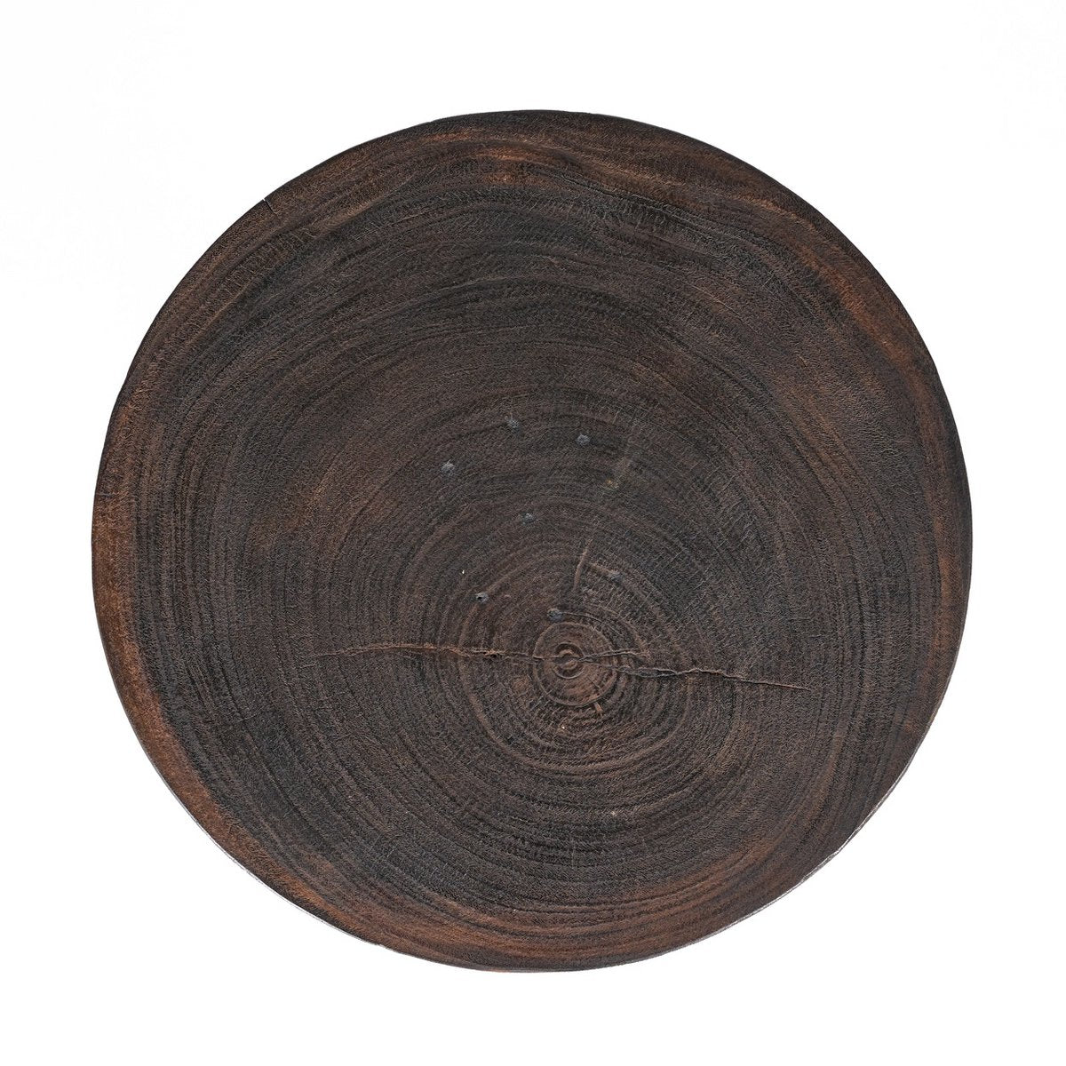 Table d’appoint cône Cone Alone – Noyer foncé | Bazar Bizar