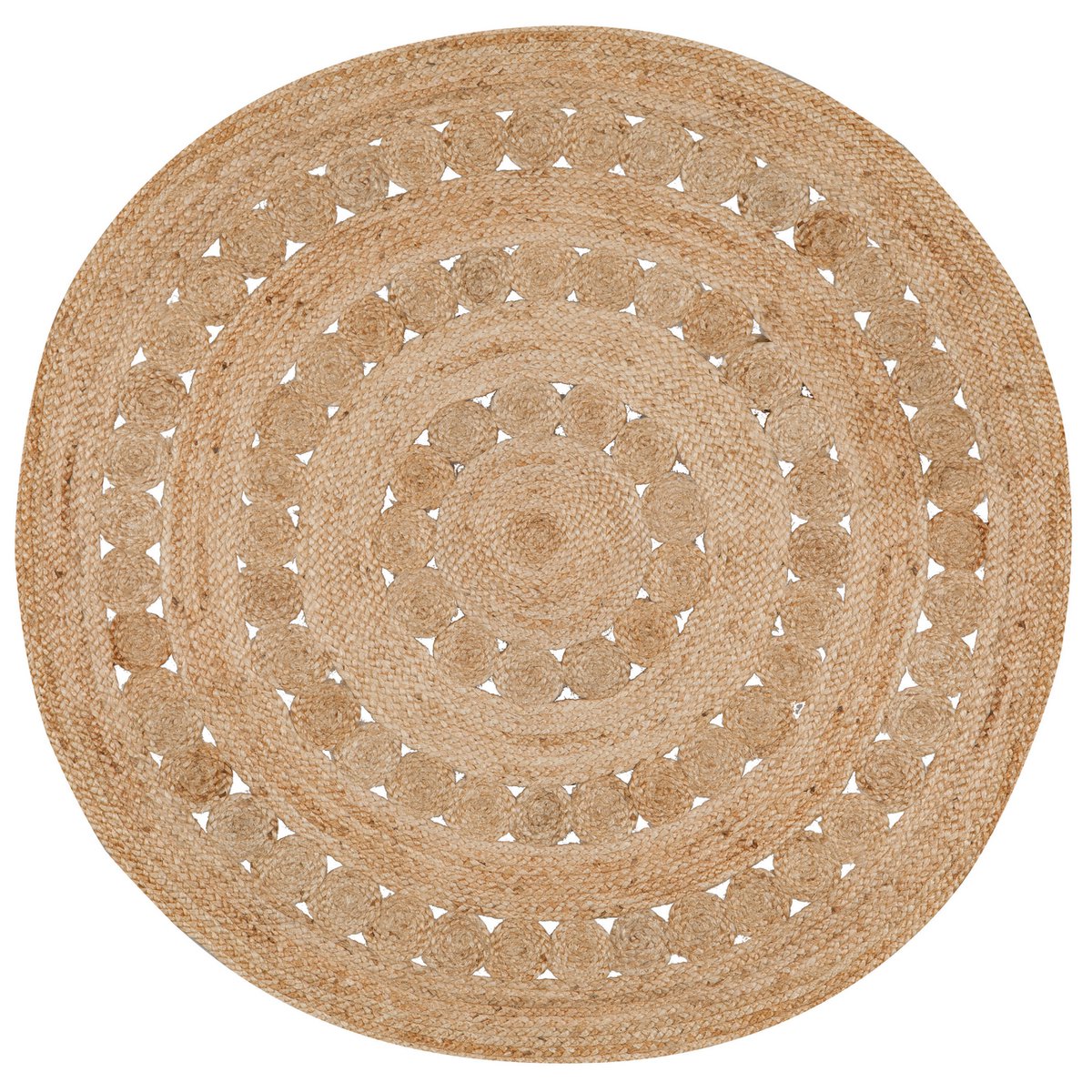 Tapis Patna Naturel – Rond Ø 120 cm
