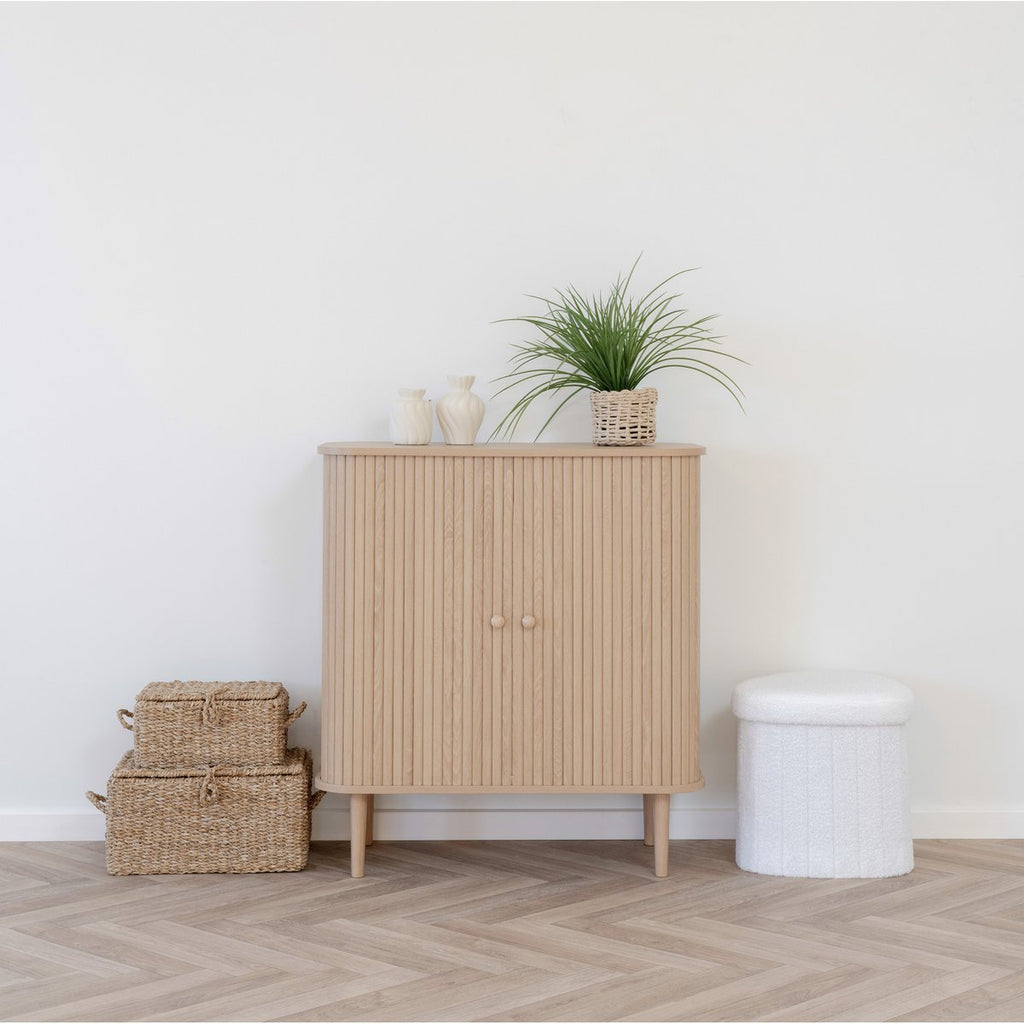 Buffet Nikko – MDF & pin naturel, 2 portes
