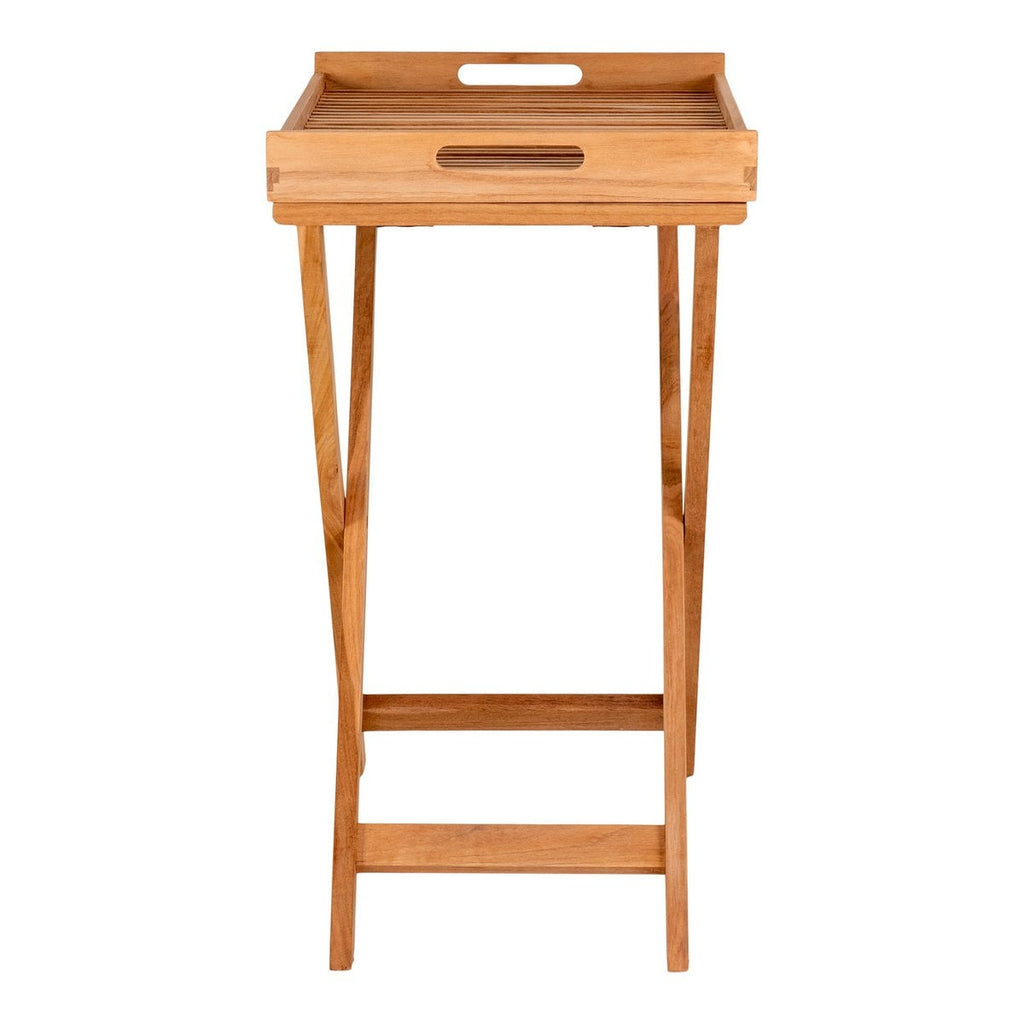 Table-Plateau Ronda - Teck Naturel, 60x40x70 cm
