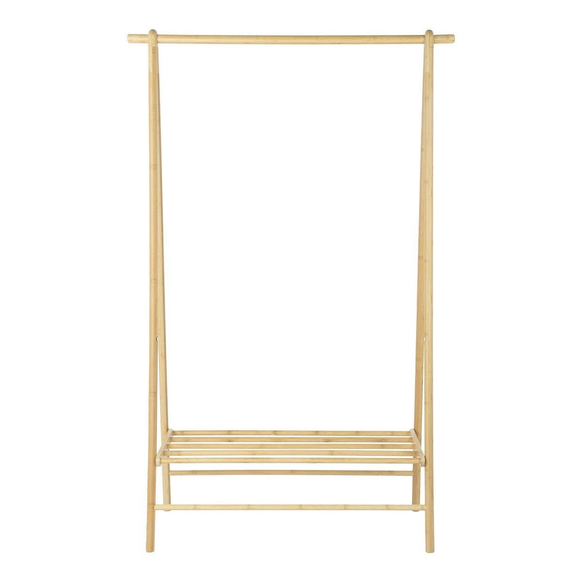 Portant à Vêtements Manaus - Bambou Naturel, 104x46x164 cm