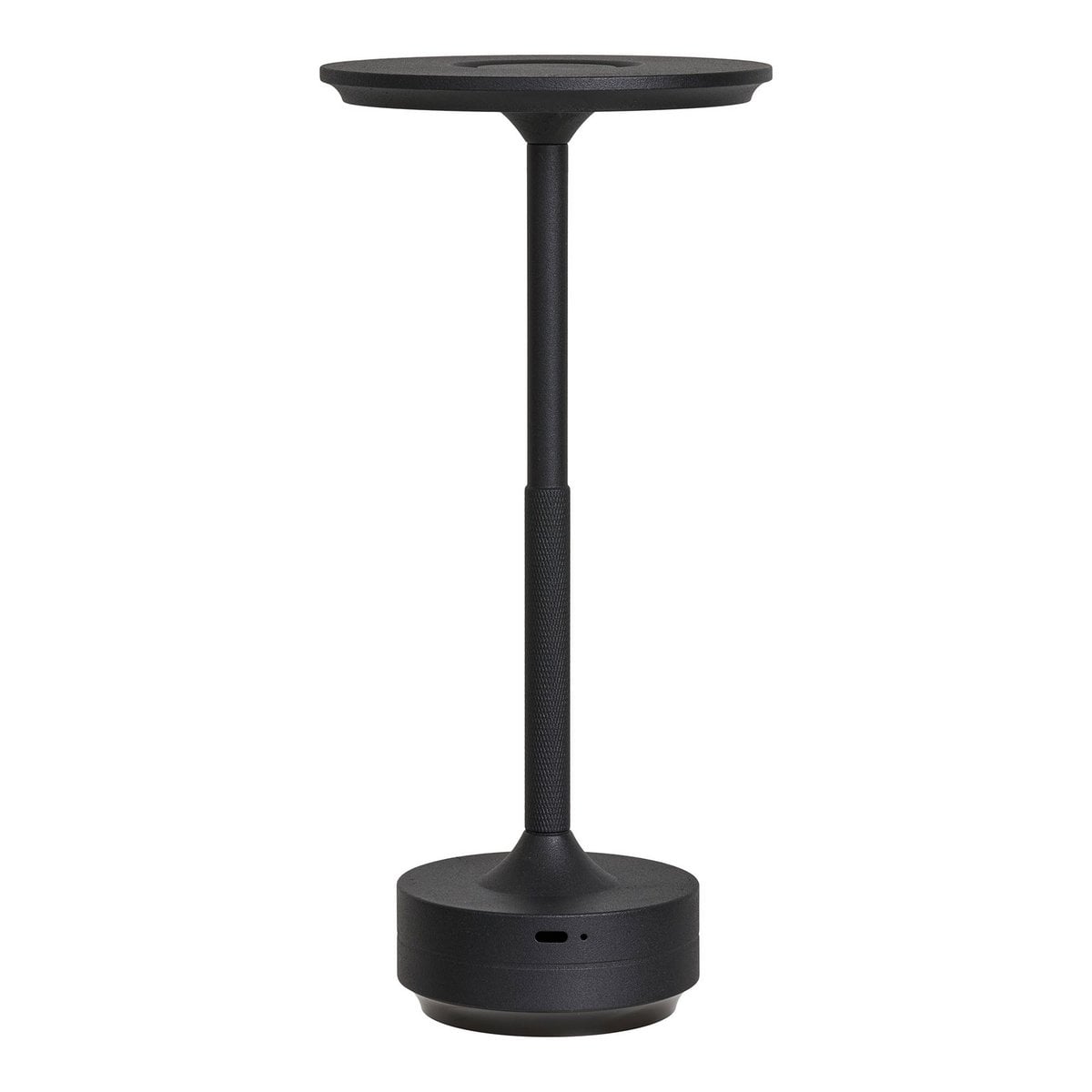 Lampe de Table LED Lyneham - Aluminium Noir, 13x13x28,5 cm