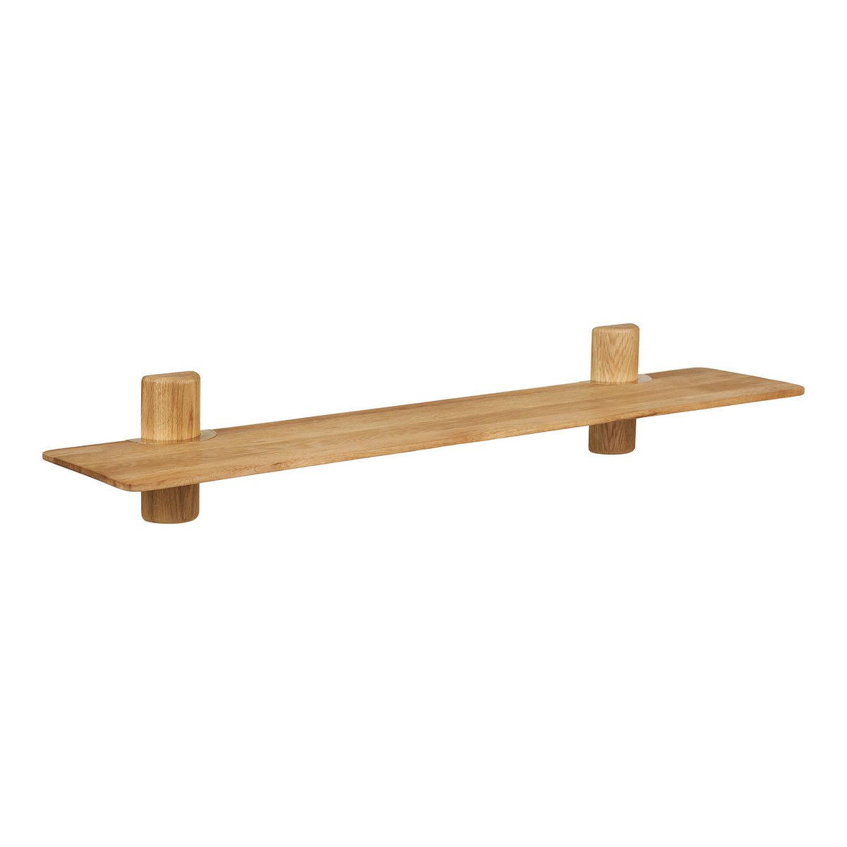 Étagère murale Calcata chêne – 110 × 22 × 18,5 cm
