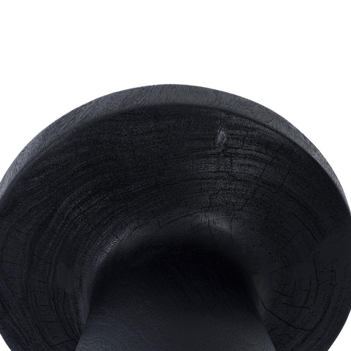 Table d’appoint en bois de suar Fidji – Noir | Bazar Bizar