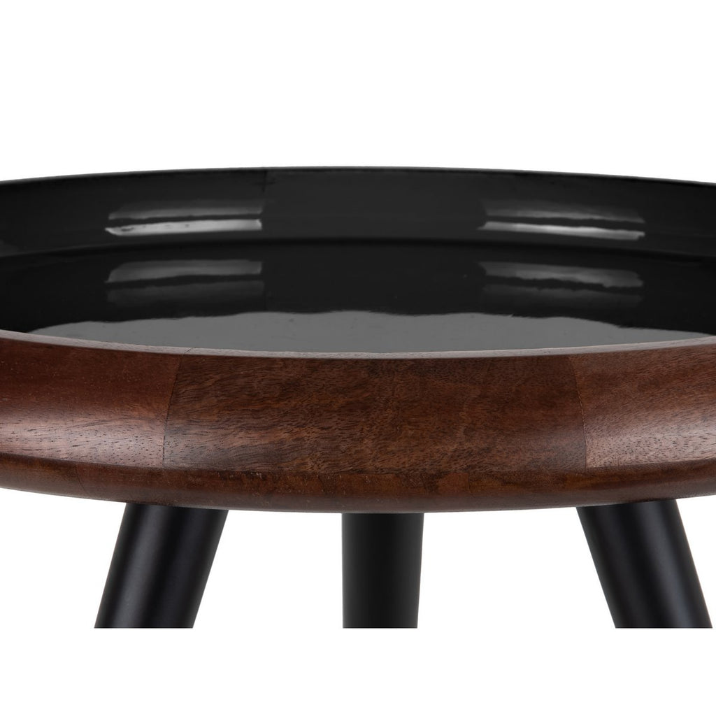 Ensemble de table trépied avec pieds en métal