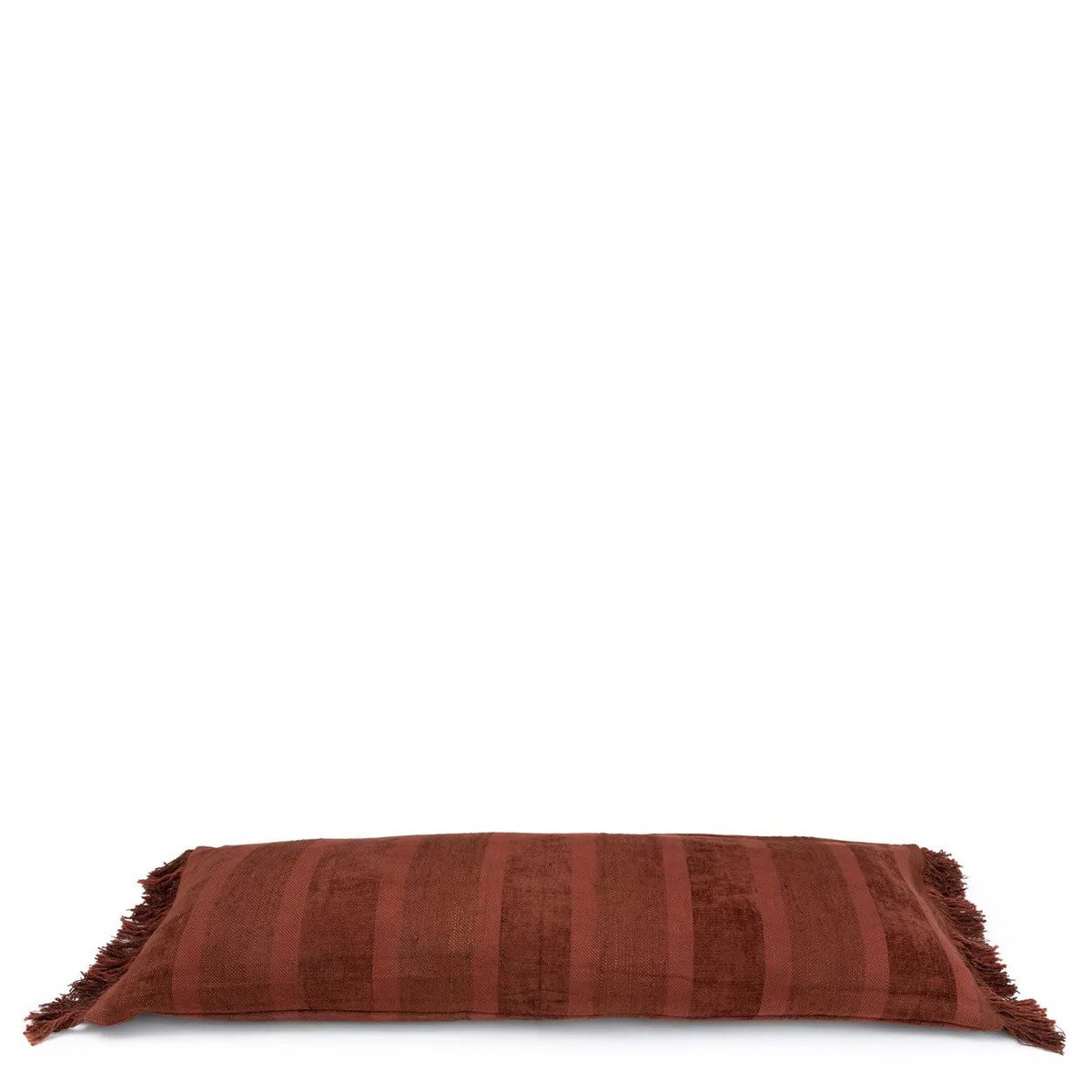 Housse de coussin longue Oh My Gee – Velours Bordeaux – 35×100cm | Bazar Bizar