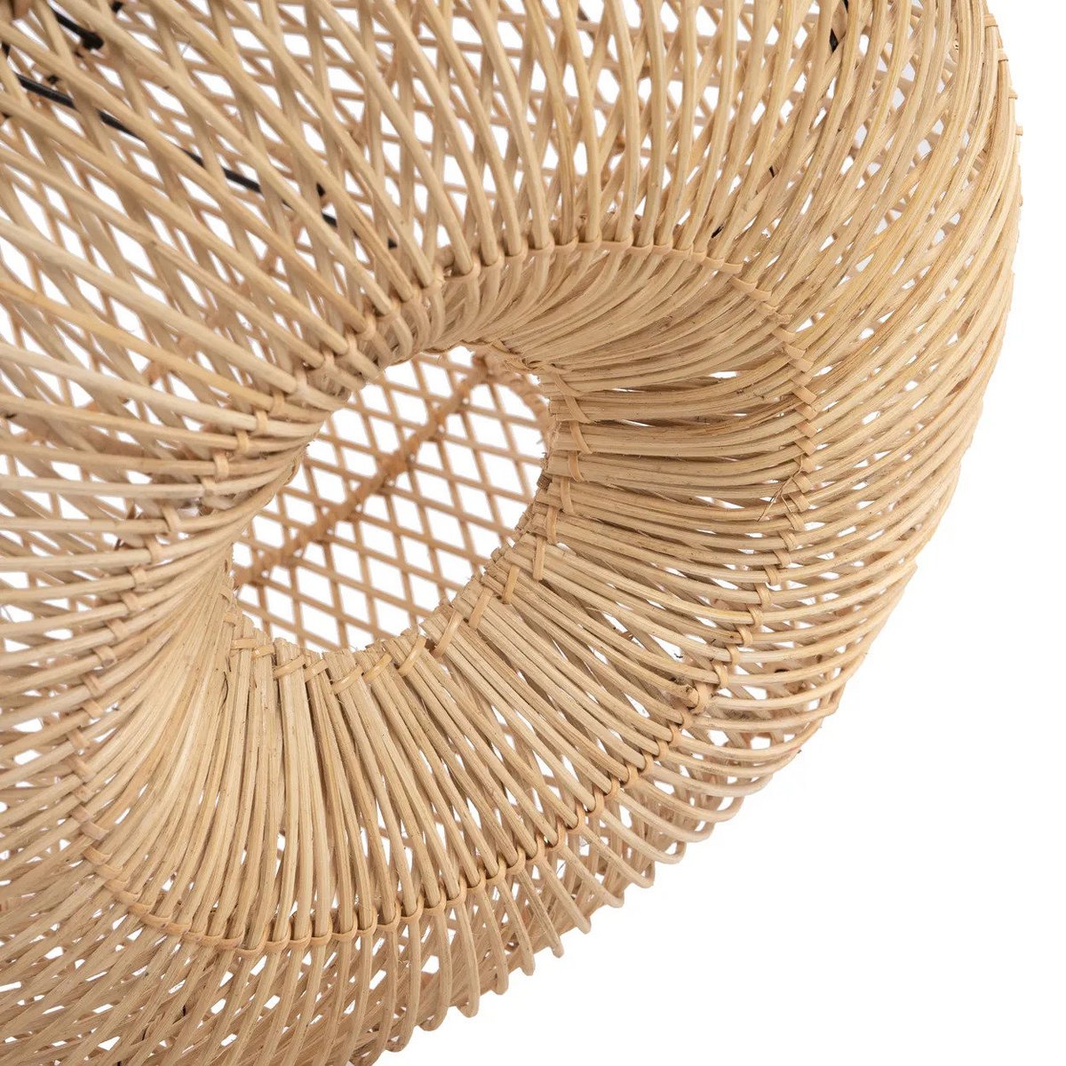 Suspension en rotin Batu Bolong – Naturel – L | Bazar Bizar