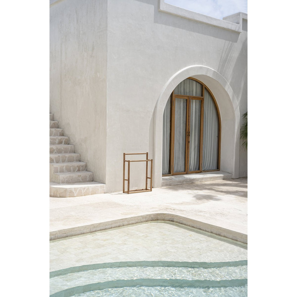 Porte-Serviettes Rustique en Teck