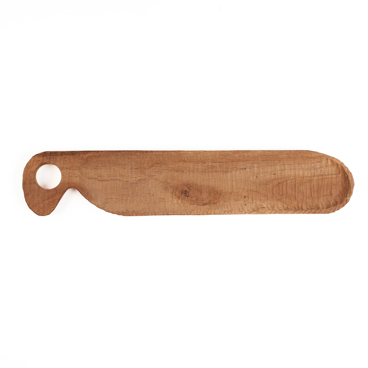Planche à pain en bois de teck – Naturel – 45cm | Bazar Bizar