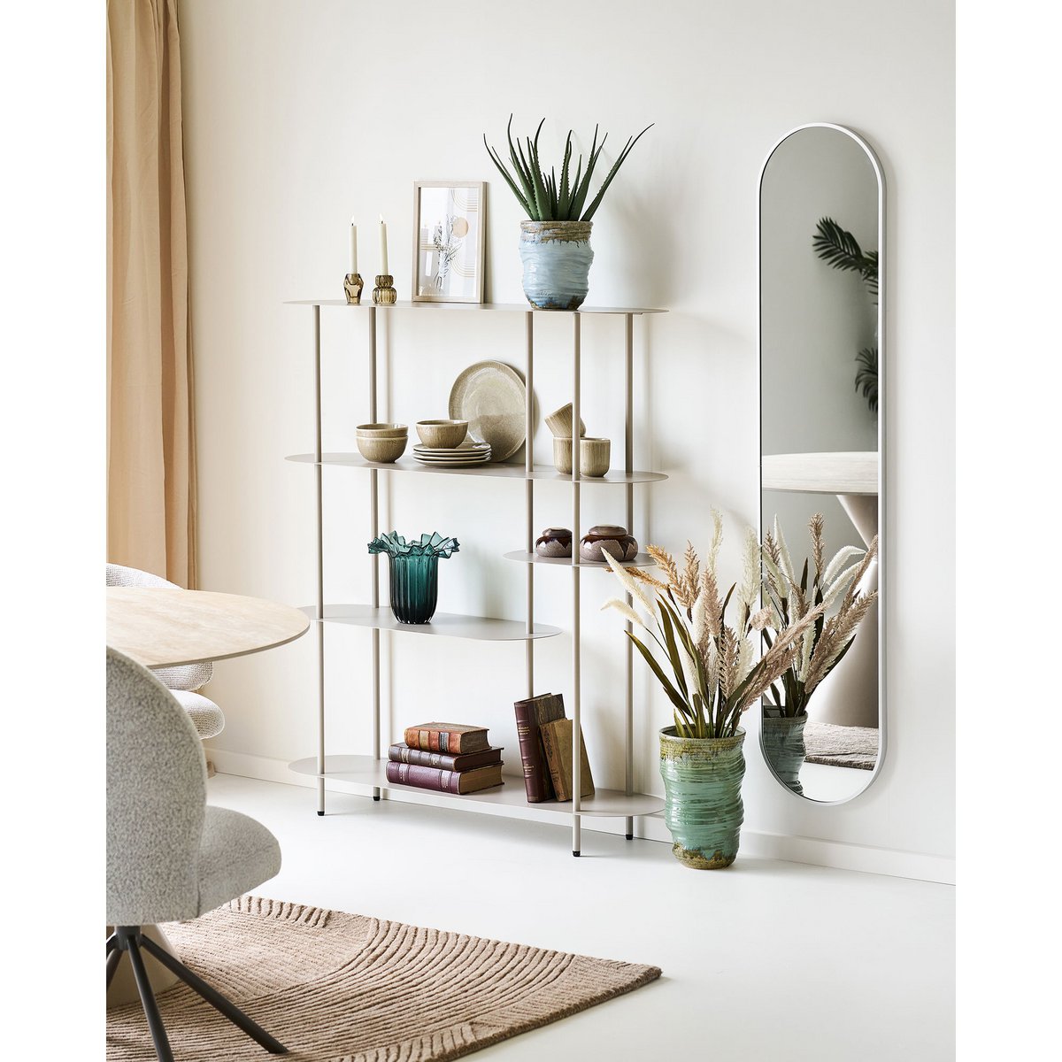 Vase en verre soufflé bouche – Vert foncé