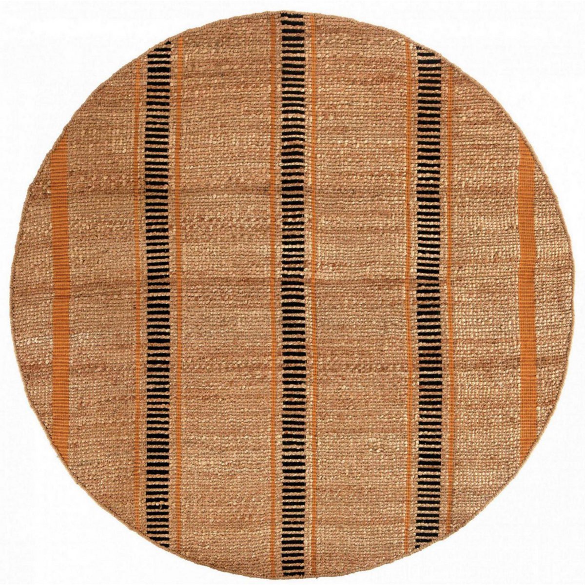 Tapis Eden Ocre – Rond Ø 160 cm