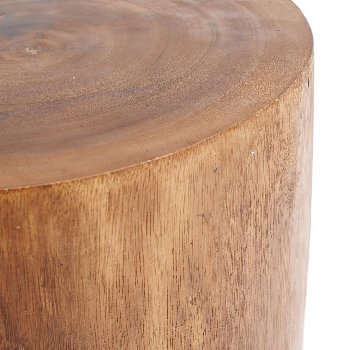 Tabouret en bois de munggour The Tribe – Naturel | Bazar Bizar