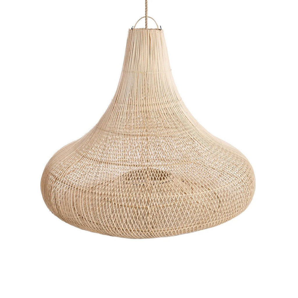 Abat-jour en rotin The Shala – Naturel – Taille L | Bazar Bizar