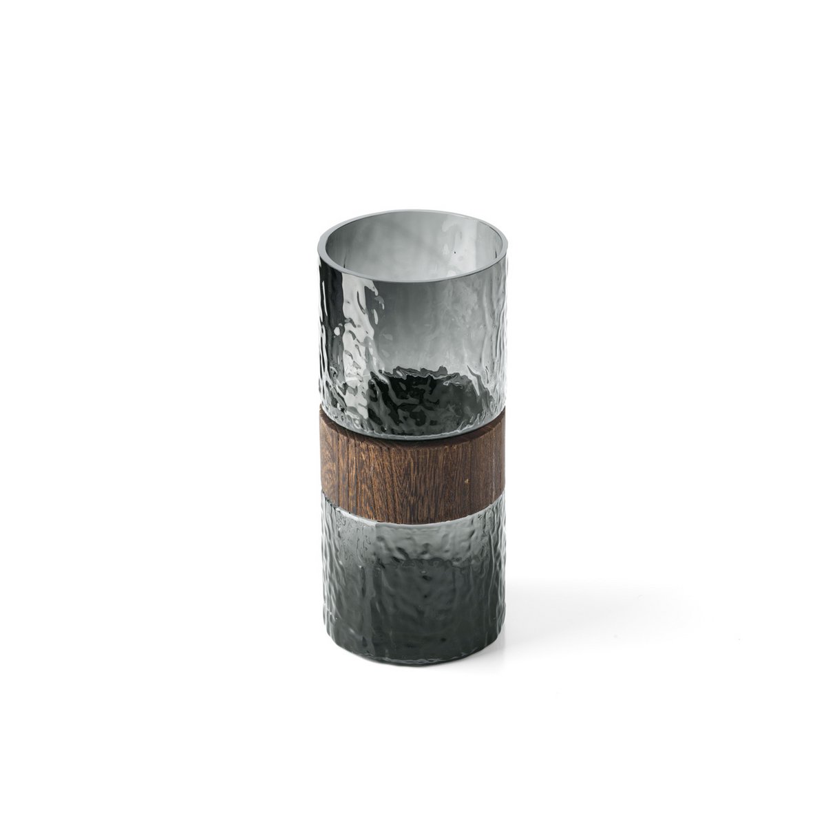 Vase The Wood You Be Mine - Gris Foncé - M