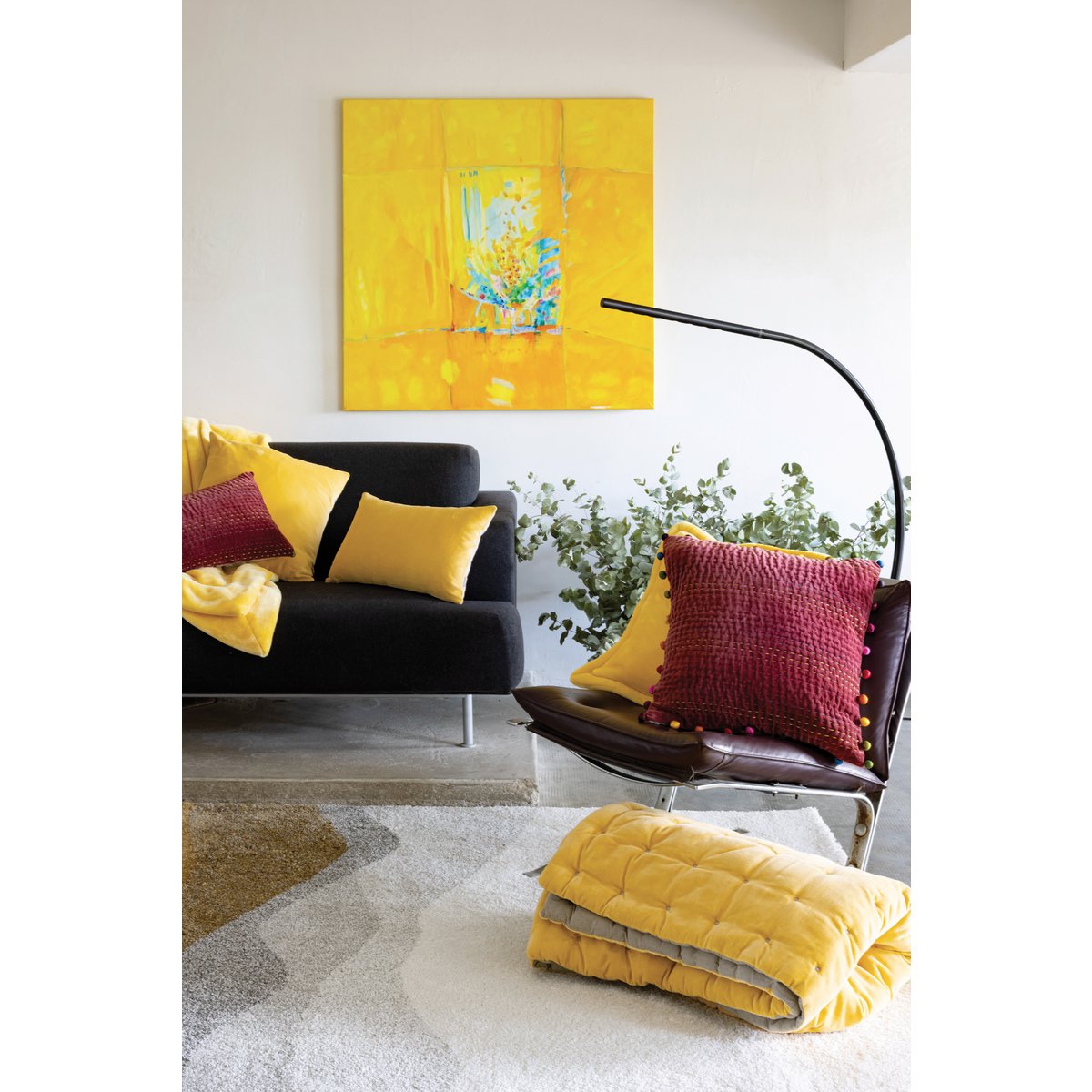 Gastounet - Tomette - Coussin 30 x 50 cm