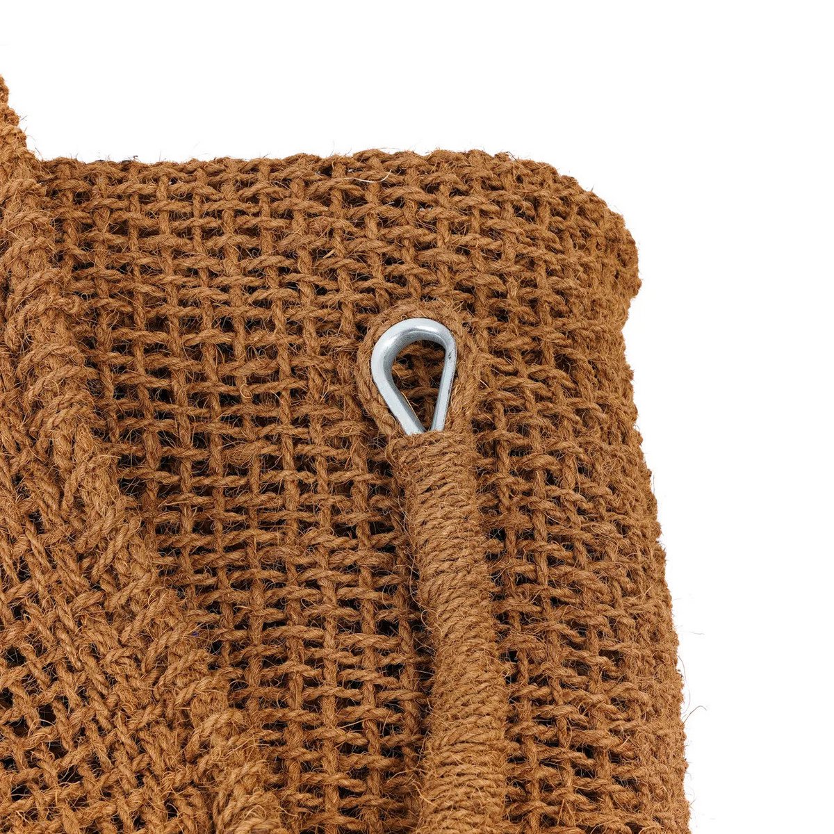 Voile d’ombrage triangulaire en fibre de coco The Coco Shade – Naturel – 350×350cm | Bazar Bizar