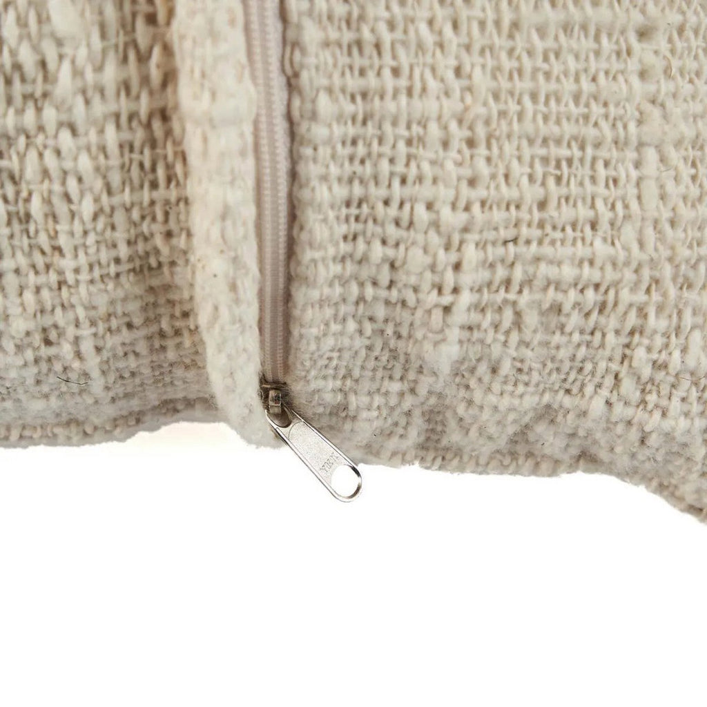 Housse de coussin en coton Nomade – Naturel – 50×50cm | Bazar Bizar
