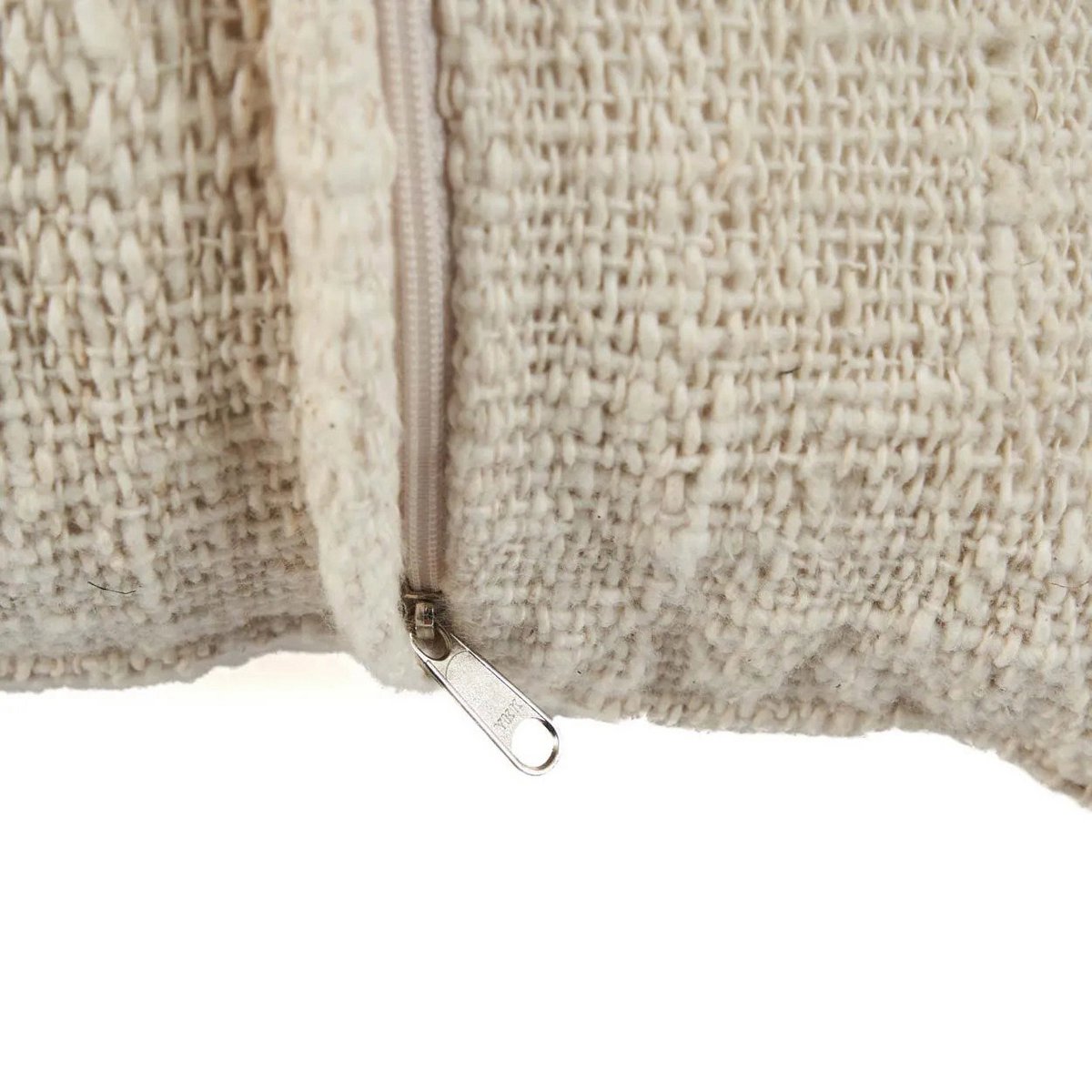 Housse de coussin en coton Nomade – Naturel – 50×50cm | Bazar Bizar