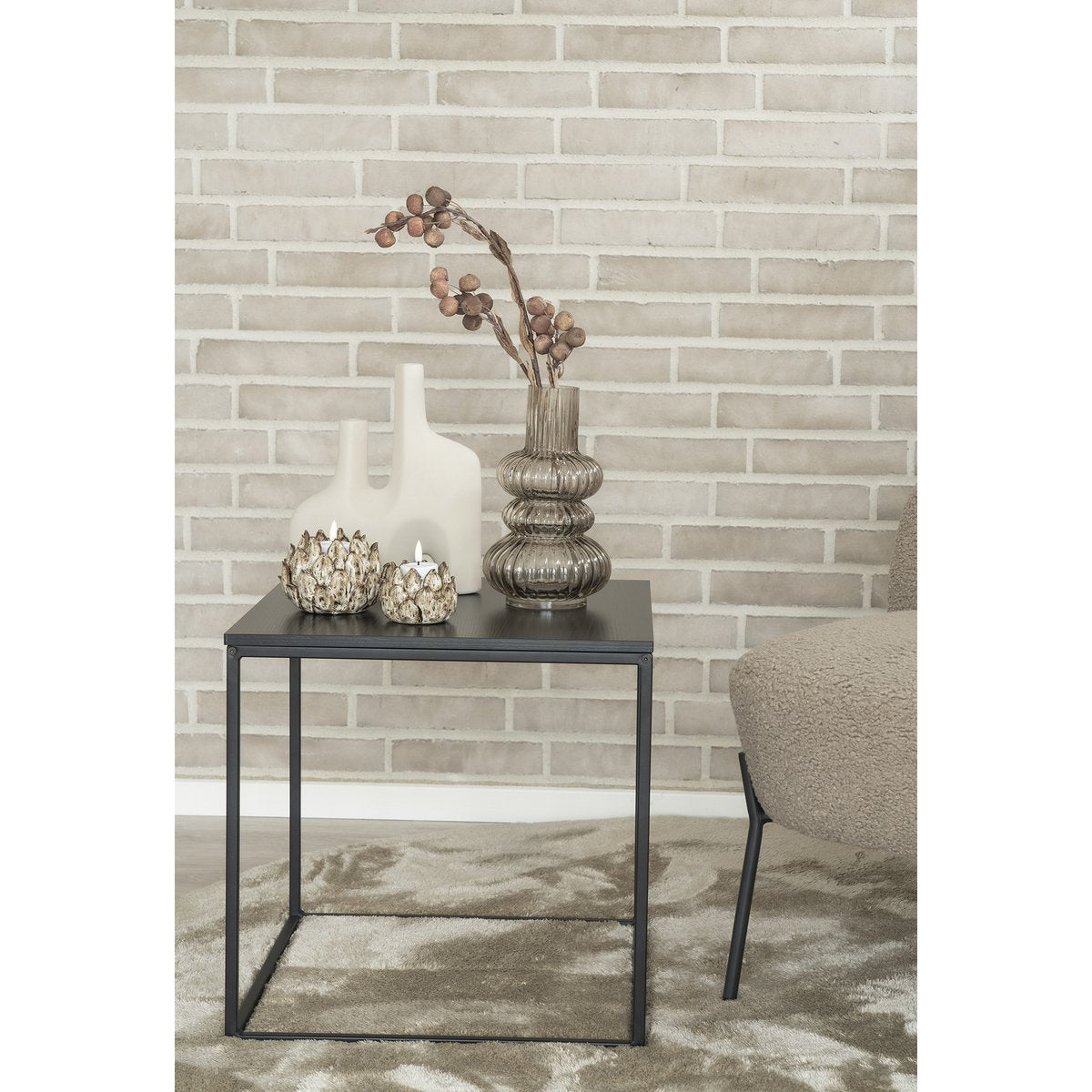 Vase - Sable, Céramique, 23,5x8x27 cm