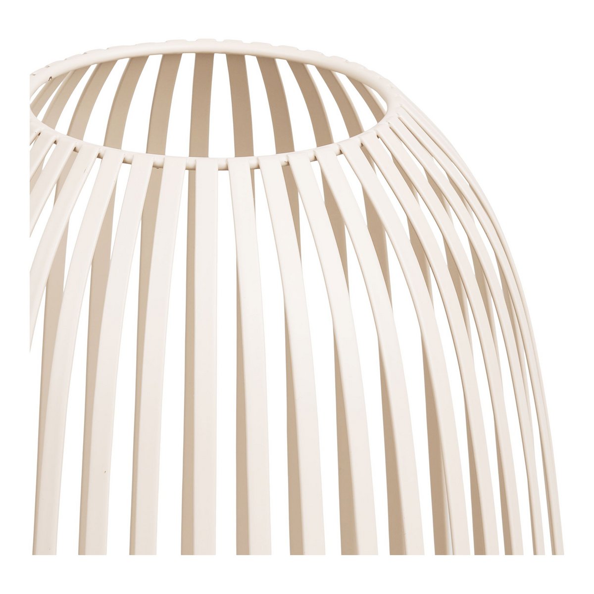 Lanterne Stoense Grande - Métal Beige, Ø24,5x40 cm