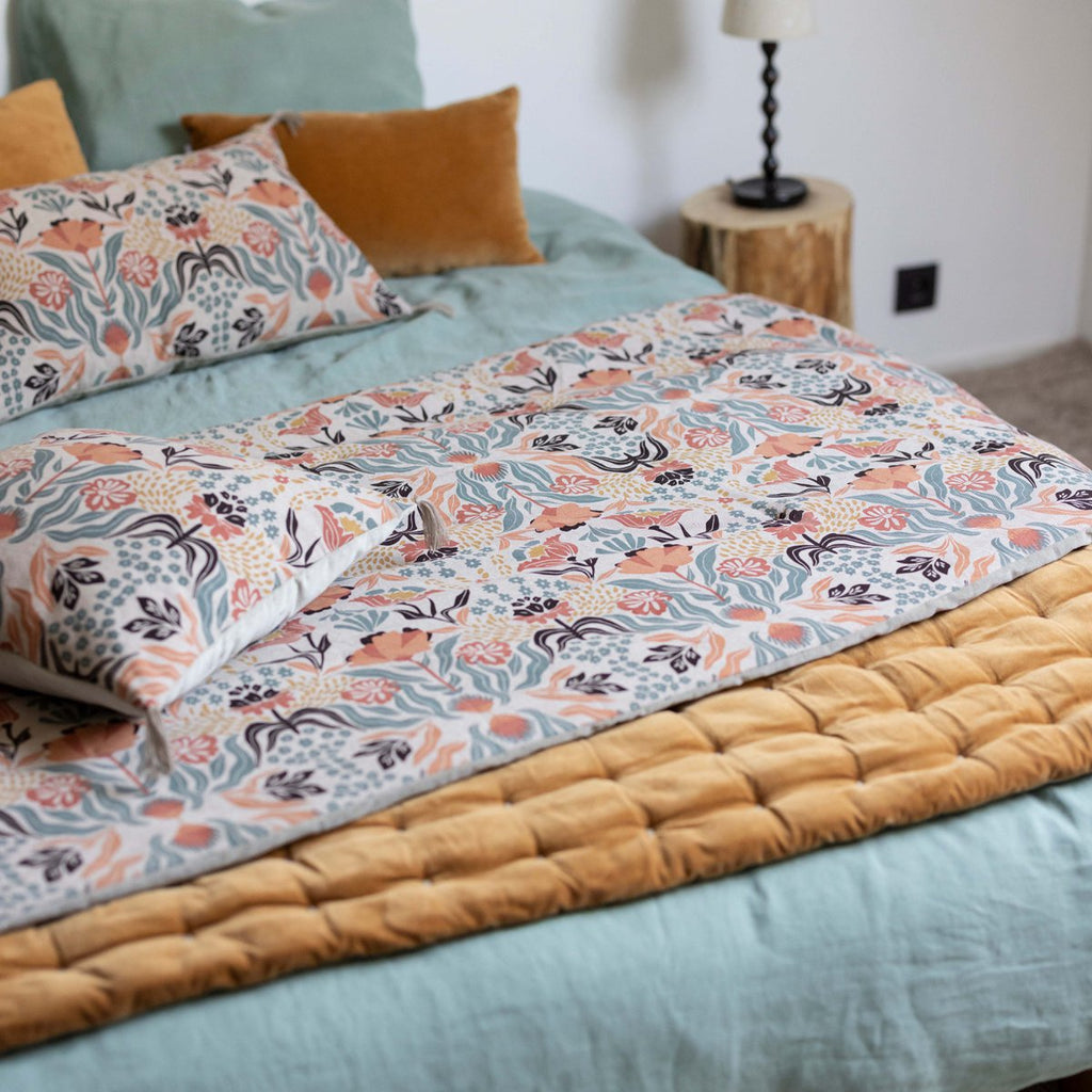 Édredon Imprimé Youi Multi – 85 x 200 cm | Vivaraise