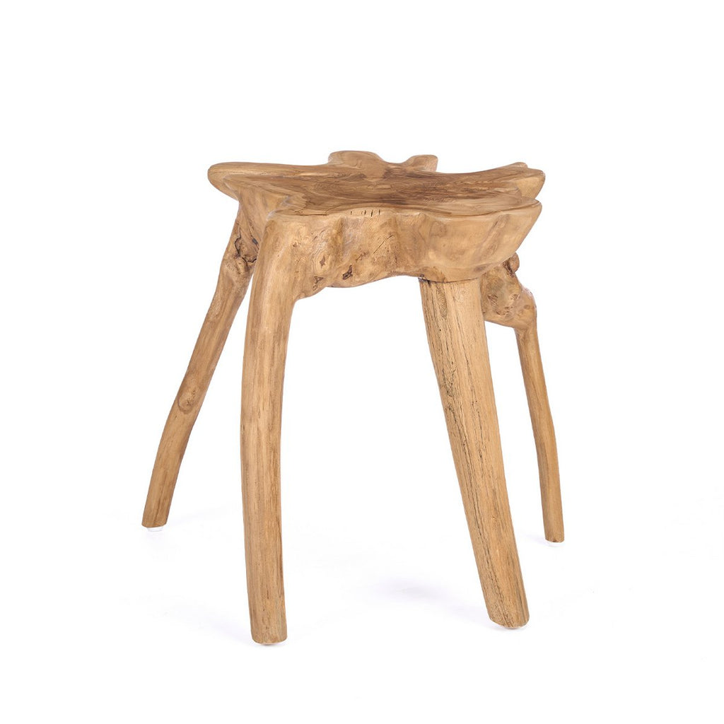 Table d’appoint en racine de teck Rooty – Naturel | Bazar Bizar