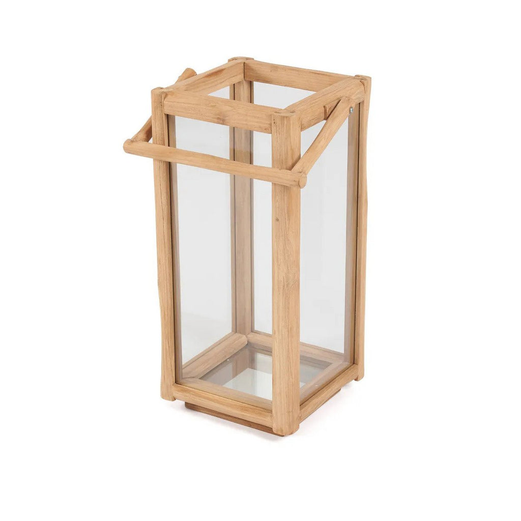 Lanterne Nusa Penida en teck recyclé 60 cm