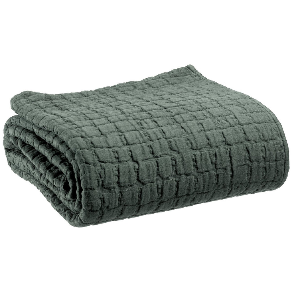 Couvre-lit stonewashed Swami Thym 240 x 260